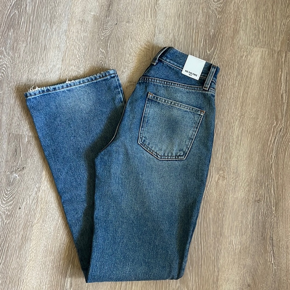 Free people jeans x WE THE FREE | high rise sunset blue